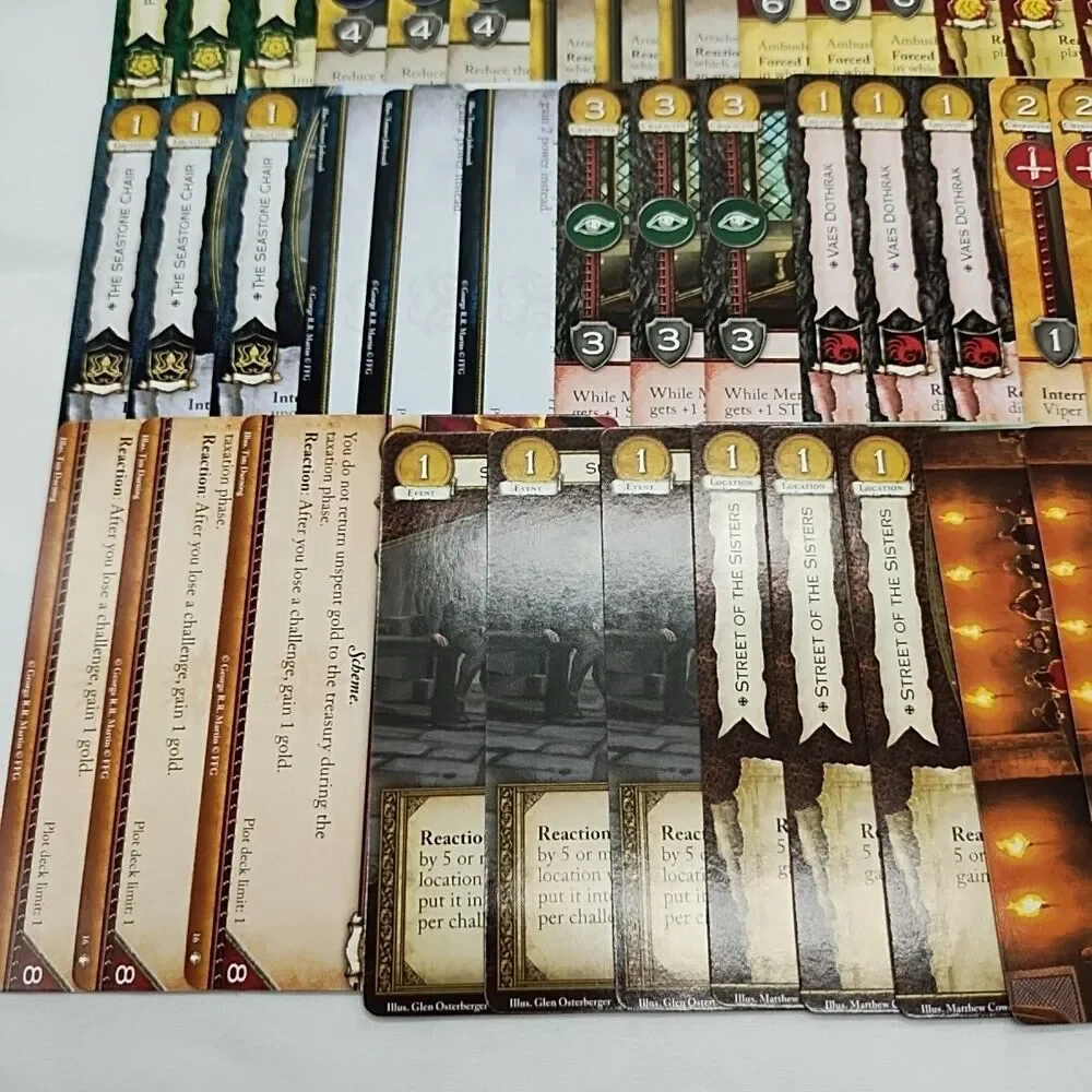 *No Box*Taking The Black The Game Of Thrones LCG Expansion Westeros Cycle Pack 1